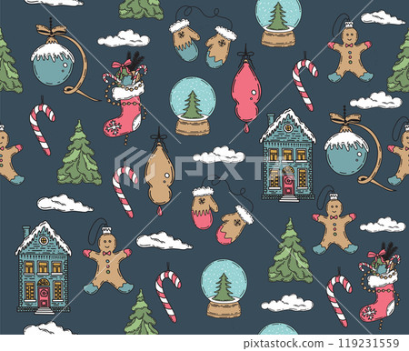 christmas, xmas, vector 119231559