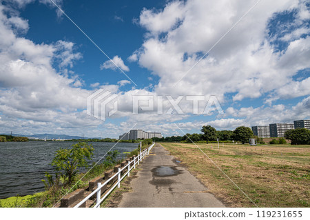 淀川風景 大阪市 淀川風景 大阪市 119231655