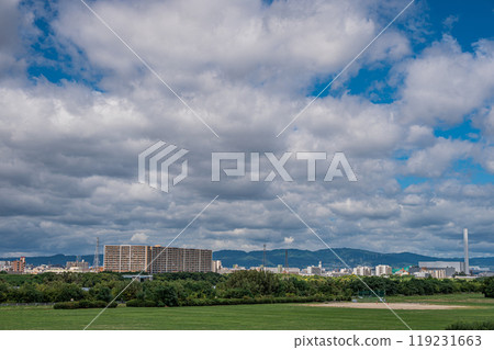 淀川風景 大阪市 119231663