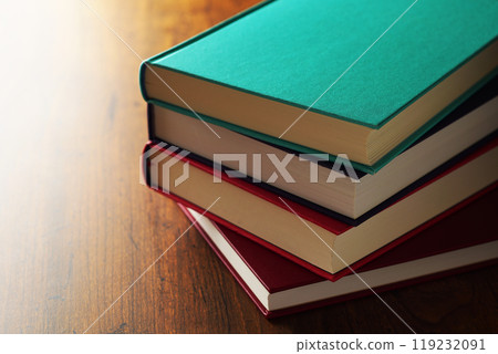 A stacked book 119232091