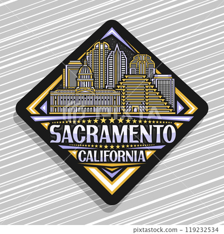 Vector logo for Sacramento Vector logo for Sacramento 119232534