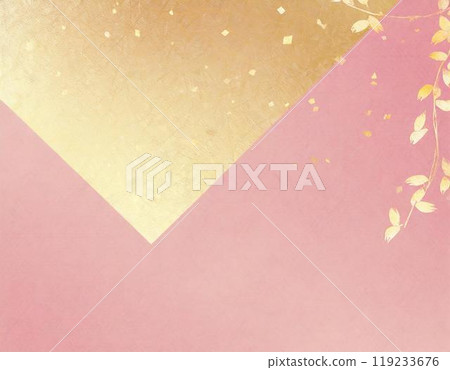 Spring-themed Japanese-style materials (AI-generated materials) 119233676