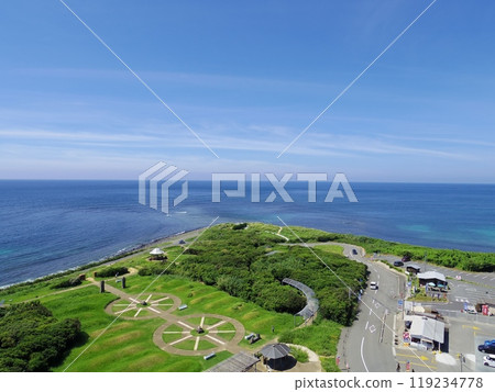 Spectacular view from Tsunoshima Lighthouse (Shimonoseki City, Yamaguchi Prefecture) 119234778