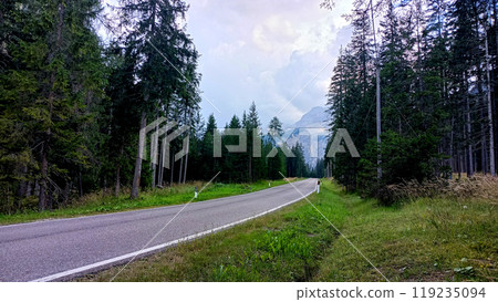 Towards the mountains passing through the woods Towards the mountains passing through the woods 119235094