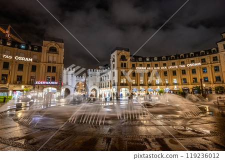 Karlsplatz and Karlstor in Munich, Germany 119236012