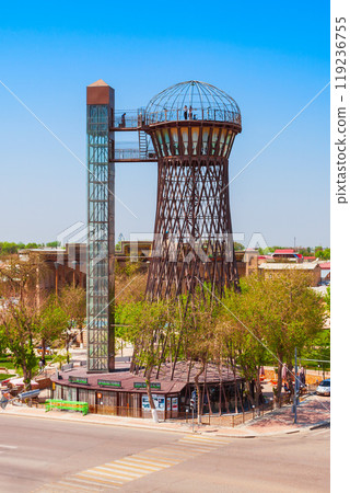 Shukhov Water Tower in Bukhara, Uzbekistan 119236755