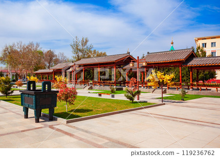 Chinese Garden in Samarkand city, Uzbekistan Chinese Garden in Samarkand city, Uzbekistan 119236762