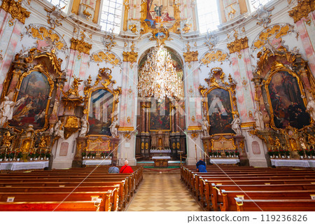 Ettal Abbey Benedictine monastery in Germany 119236826