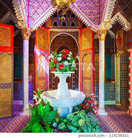 Schloss Linderhof Palace interior, Bavaria 119236831