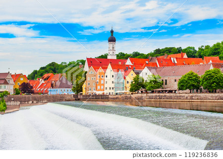 Landsberg am Lech town in Bavaria, Germany 119236836