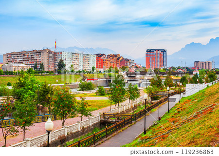 Terek river embankment in Vladikavkaz 119236863