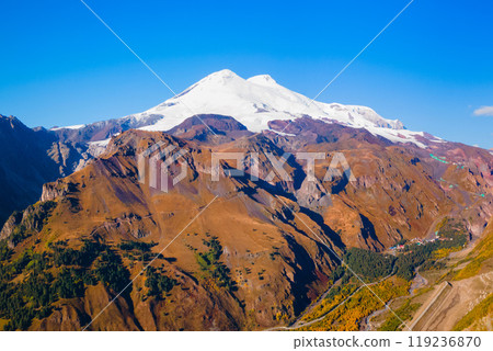 Mount Elbrus, highest mountain in Europe 119236870