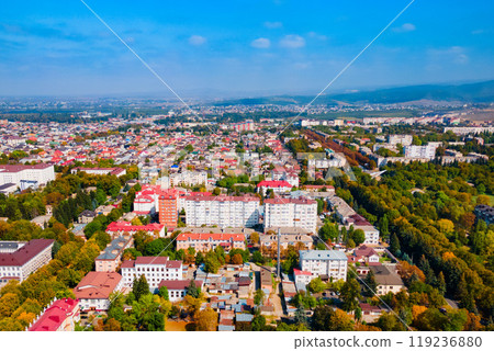 Nalchik city aerial panoramic view, Russia Nalchik city aerial panoramic view, Russia 119236880