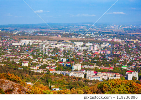 Pyatigorsk city aerial panoramic view 119236896