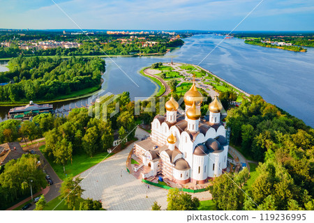 Assumption Cathedral aerial view, Yaroslavl 119236995