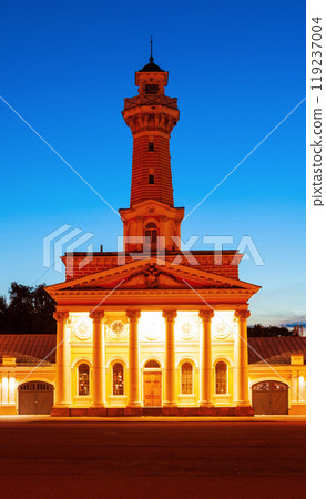 Fire observation tower in Kostroma, Russia Fire observation tower in Kostroma, Russia 119237004