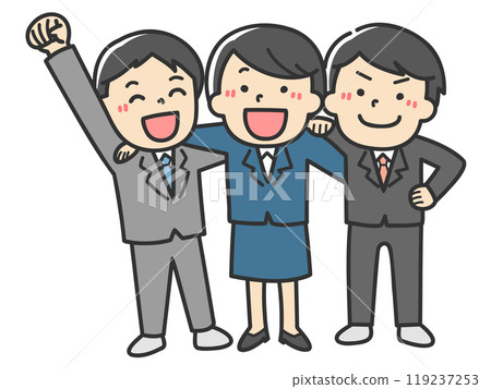 建立肩膀的商人 建立肩膀的商人 119237253