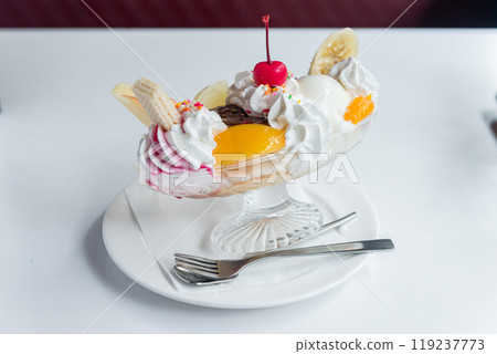 Pudding a la mode, Pudding a la mode, Showa retro, Pure coffee shop Pudding a la mode, Pudding a la mode, Showa retro, Pure coffee shop 119237773