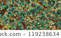 An illustration of a vintage mosaic background 119238634