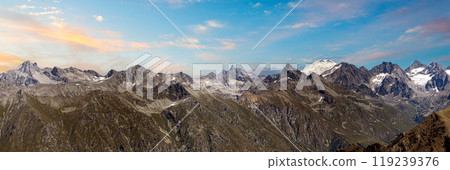 Panorama of the Caucasus Mountains Panorama of the Caucasus Mountains 119239376