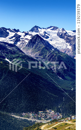 Dombai village, Caucasus 119239379