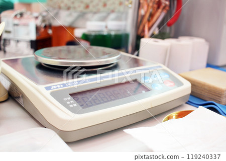 Jinju-si, Gyeongsangnam-do, Republic of Korea - 2024-01-10: Beautiful 24K gold jewelry with designs similar to luxury items on display at a Korean jewelry store Jinju-si, Gyeongsangnam-do, Republic of Korea - 2024-01-10: Beautiful 24K gold jewelry with designs similar to luxury items on display at a Korean jewelry store 119240337