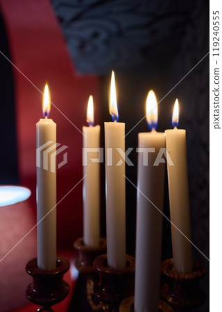Beautiful Candles that Brighten Up and Illuminate a Cozy and Inviting Atmosphere Beautiful Candles that Brighten Up and Illuminate a Cozy and Inviting Atmosphere 119240555