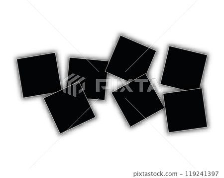 Collage eleven frame, photo, part, picture, image. Eps 10 119241397