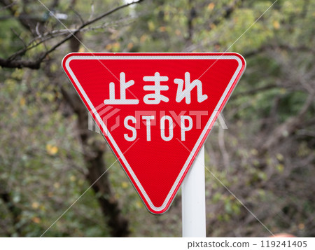 [停止] 監管標誌 330-A“停止” 119241405