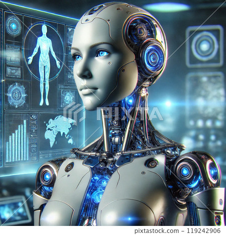 AI robot AI robot 119242906