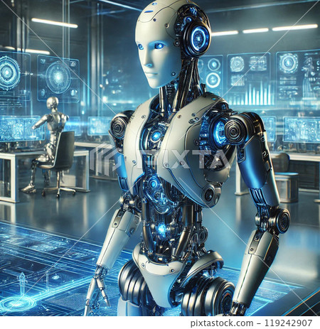 AI robot AI robot 119242907