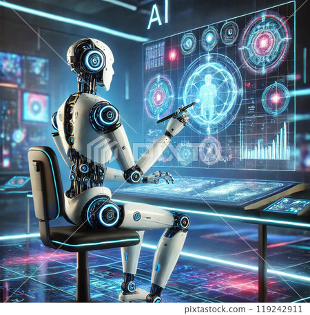 AI robot AI robot 119242911