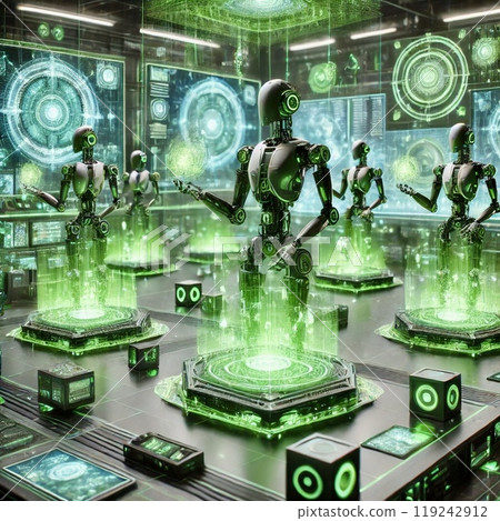 AI robot AI robot 119242912