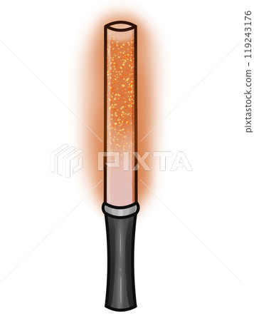 筆燈（橙色/閃亮） 119243176