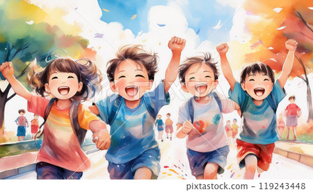 Children's smiles 119243448