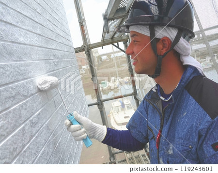 Residential Painting 75 Wall and Exterior Painting Roller Painting Residential Painting 75 Wall and Exterior Painting Roller Painting 119243601