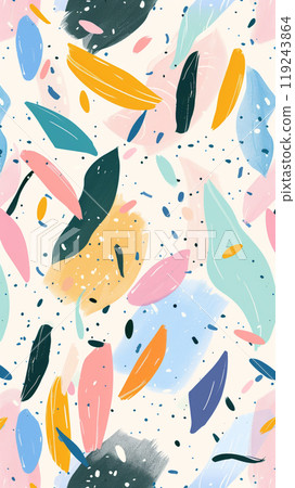 Pastel colorful pattern Pastel colorful pattern 119243864