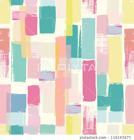 柔和色彩的彩色圖案 119243875