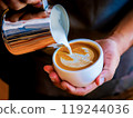 Latte Art 119244036