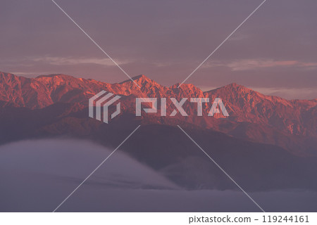 Dawn of the North Alps 119244161