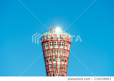 Kobe Harborland in the early morning 119244661