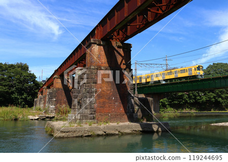 西武池袋線：舊入間川大橋（埼玉縣狹山市） 119244695