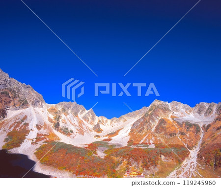 Autumn leaves at Karasawa Cirque and Mt. Karasawa / Anun, Matsumoto City, Nagano Prefecture 119245960