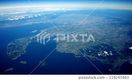 【航拍】渥美灣和知多半島 119245983