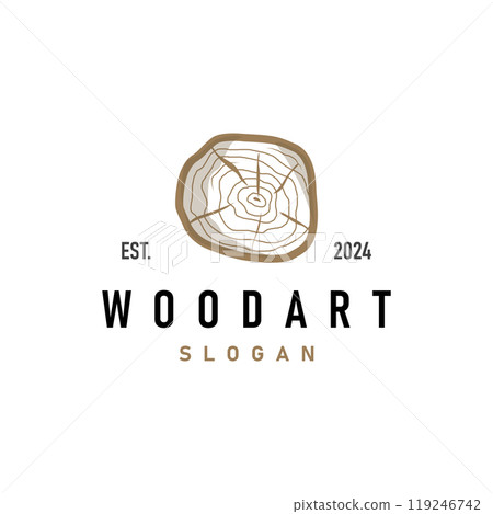 carpenter wood logo design silhouette vintage woodwork tools axe and wood simple illustration template carpenter wood logo design silhouette vintage woodwork tools axe and wood simple illustration template 119246742