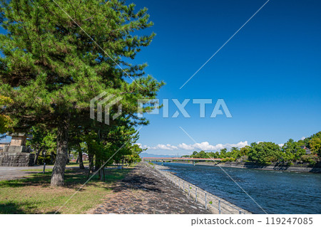 View of the Uji River from Tonoshima 119247085