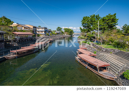 Uji River sightseeing boat, Uji City, Kyoto Prefecture 119247089