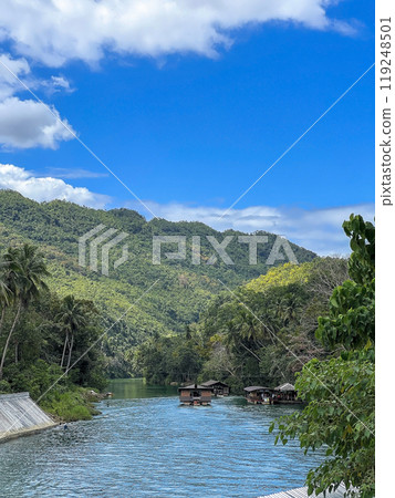 The Loboc River - a river in the Bohol province of the Philippines 119248501