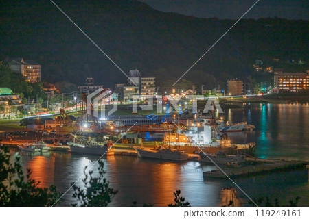 日本靜岡縣下田市港口的美景 日本靜岡縣下田市港口的美景 119249161