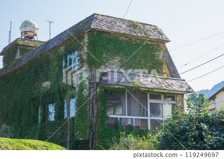 An old and very beautiful building in Atami, Shizuoka Prefecture, Japan 119249697